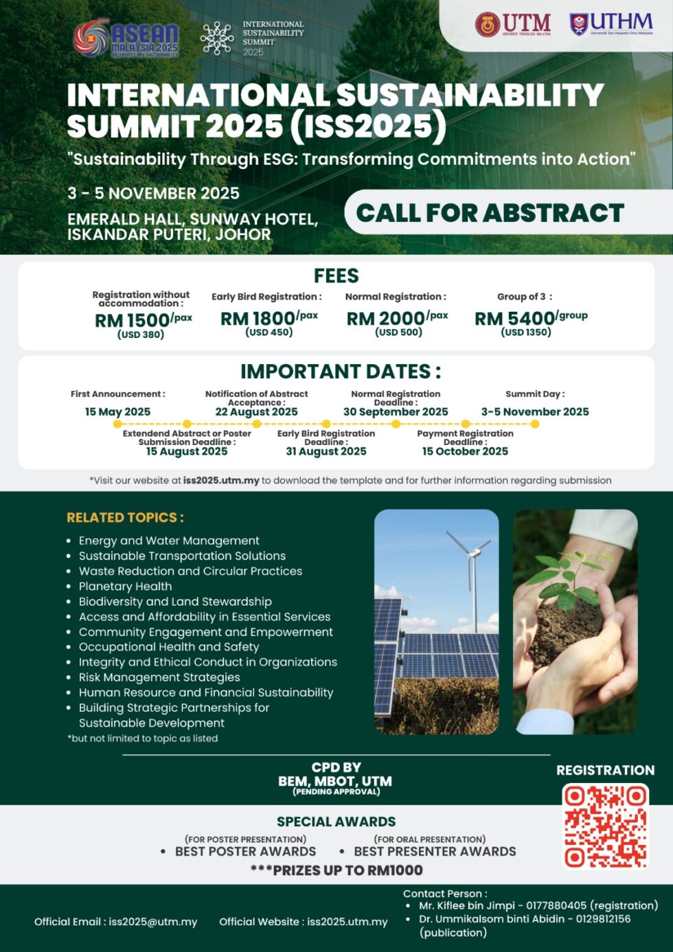 International sustainability summit 2025 iss2025 sustainability